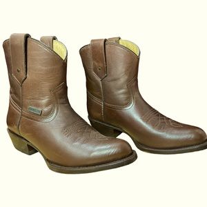 Forastero Women's Brown Mini Cowboy Boots